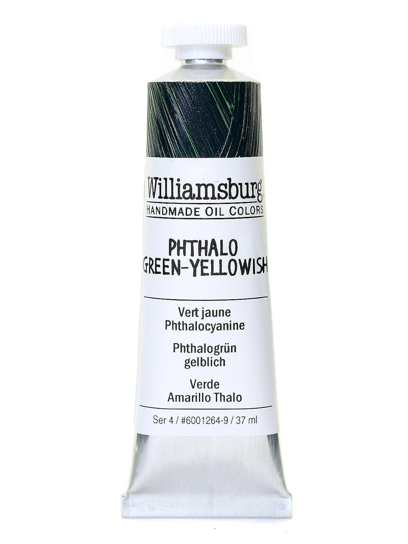 Williamsburg Handmade Oil Colors Phthalo Green Yellowish 37 Ml