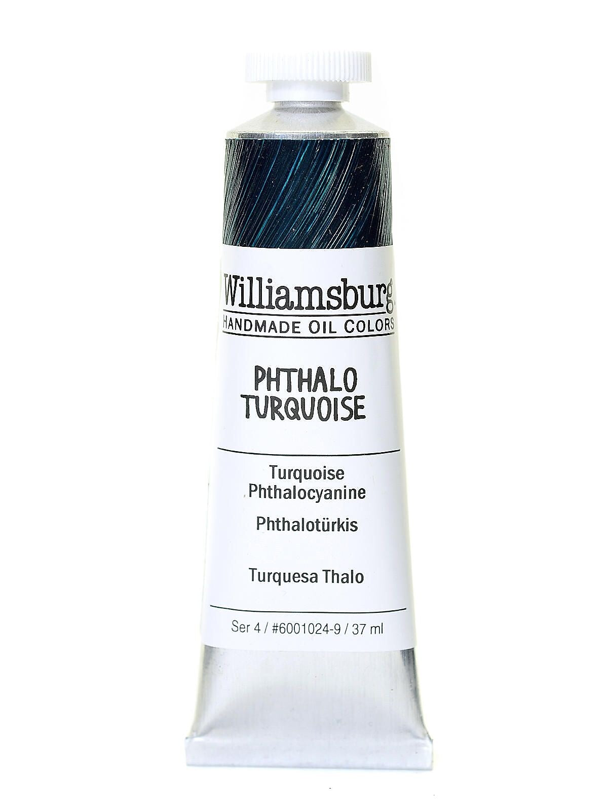 Williamsburg Handmade Oil Colors Phthalo Turquoise 37 Ml
