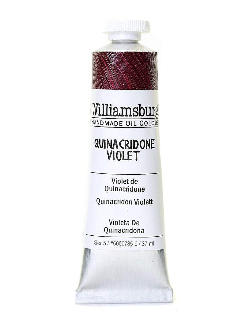 Williamsburg Handmade Oil Colors Quinacridone Violet 37 Ml