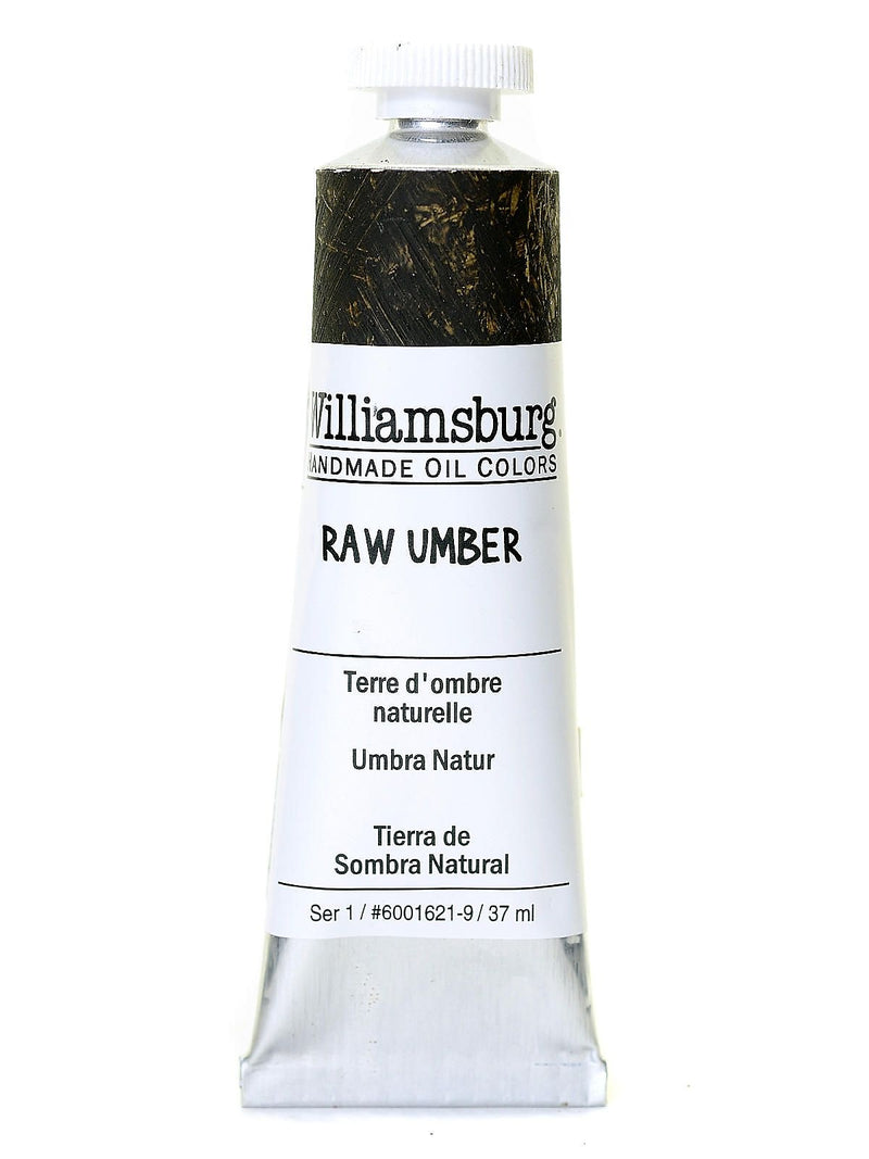 Williamsburg Handmade Oil Colors Raw Umber 37 Ml