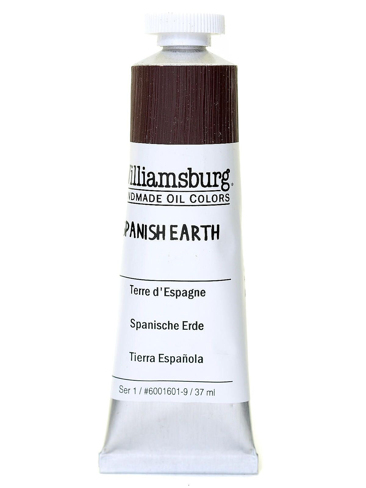 Williamsburg Handmade Oil Colors Spanish Earth 37 Ml