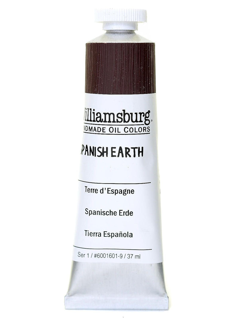 Williamsburg Handmade Oil Colors Spanish Earth 37 Ml