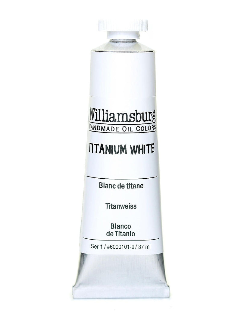 Williamsburg Handmade Oil Colors Titanium White 37 Ml