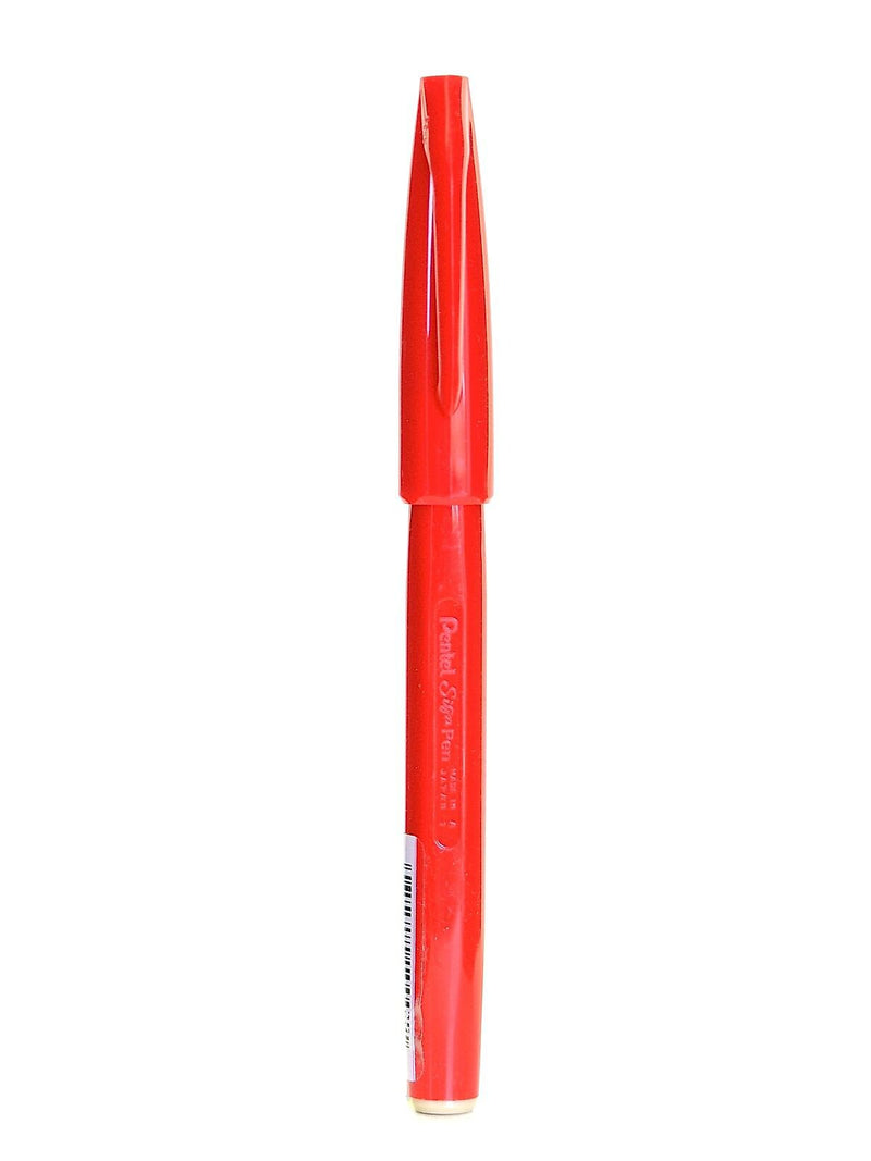 Pentel Pigment Liner, Fineliner, Red Ink, Dozen (64005-PK12)