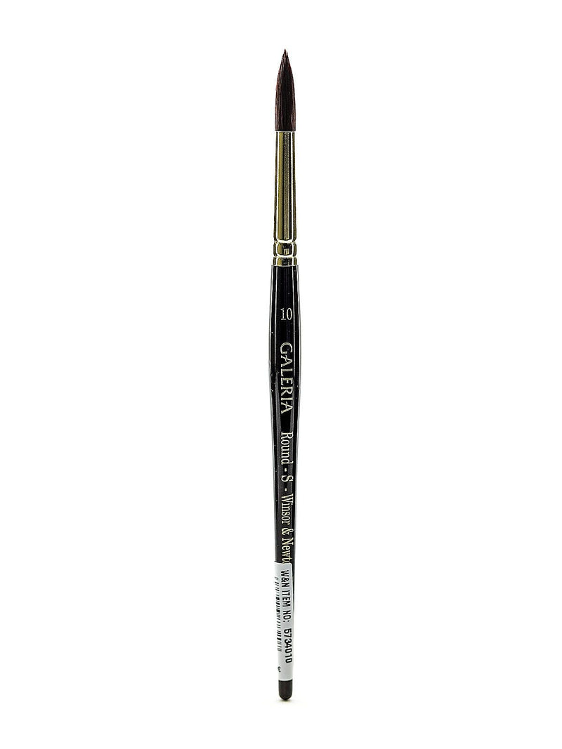 Winsor And Newton Galeria Short Handled Brushes, Round 10 (61815)
