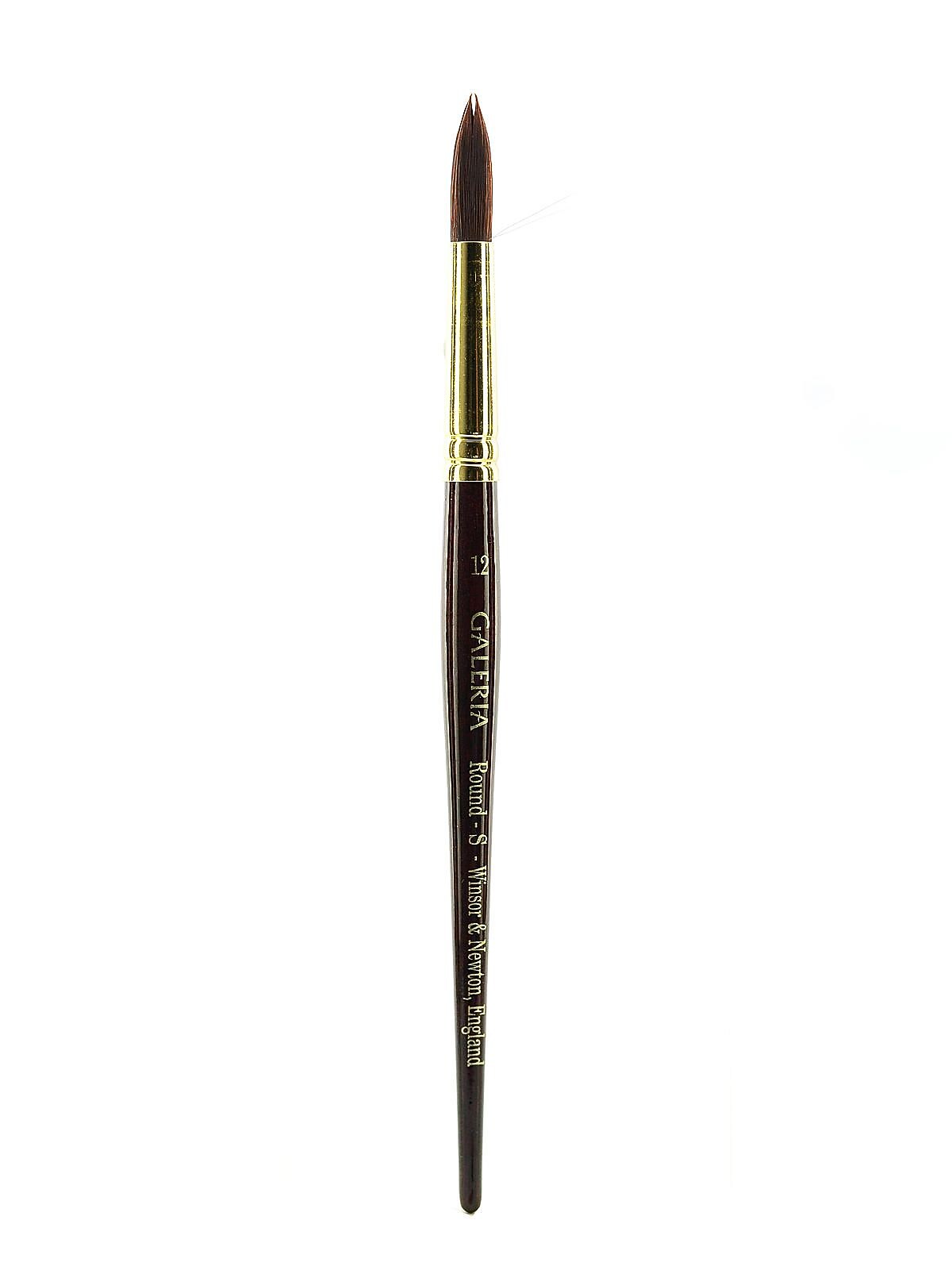 Winsor And Newton Galeria Short Handled Brushes Round 12