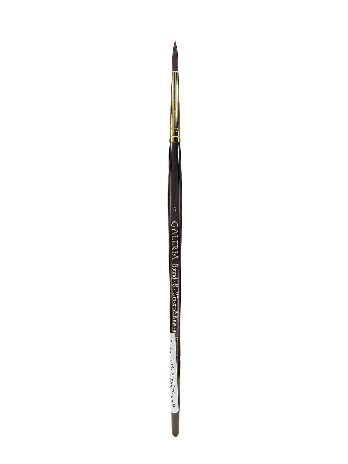 Winsor And Newton Galeria Short Handled Brush, 5, Round (85069)