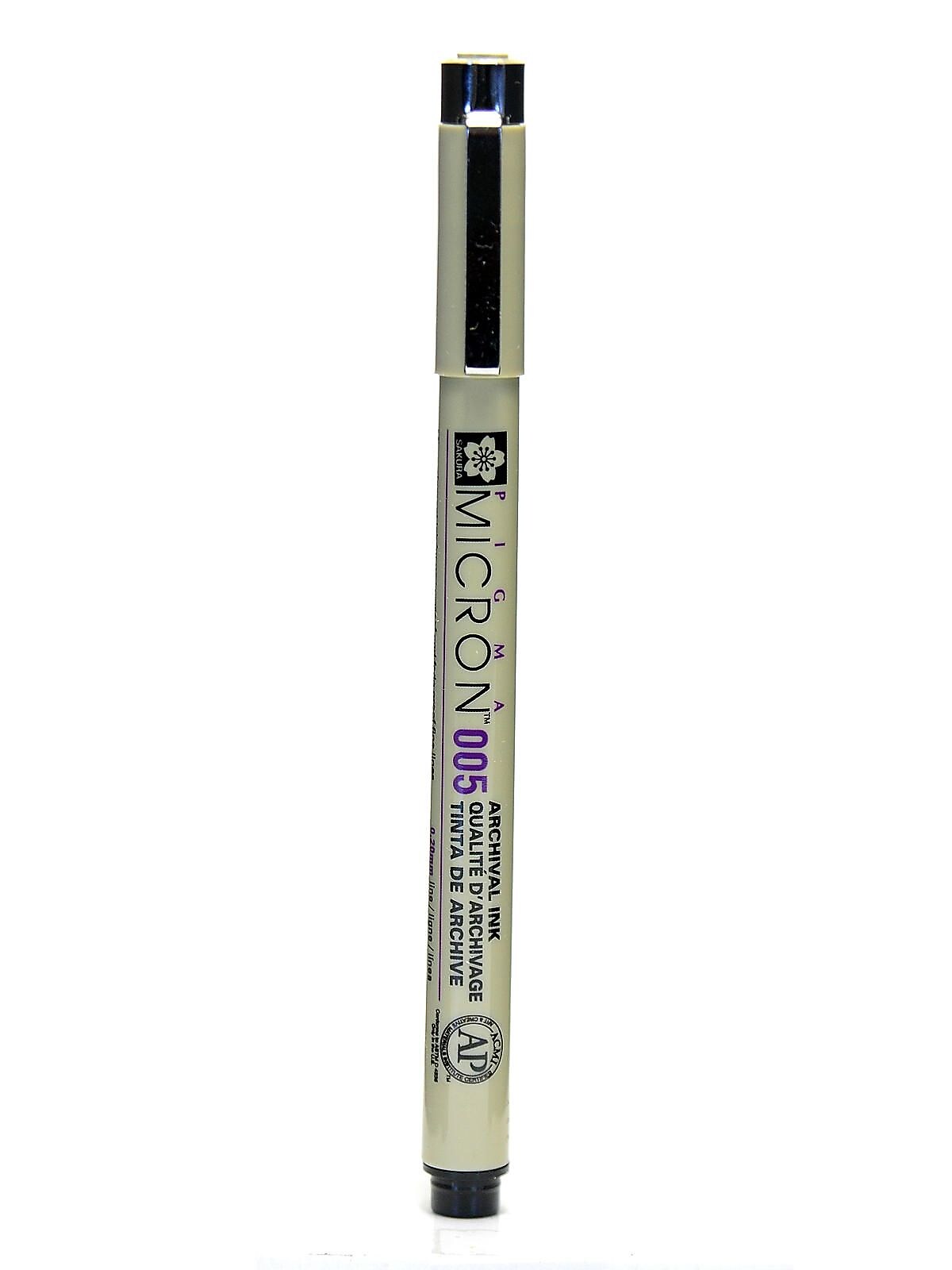 Sakura Pigma Micron black 005 (0.20 mm) [Pack of 6]