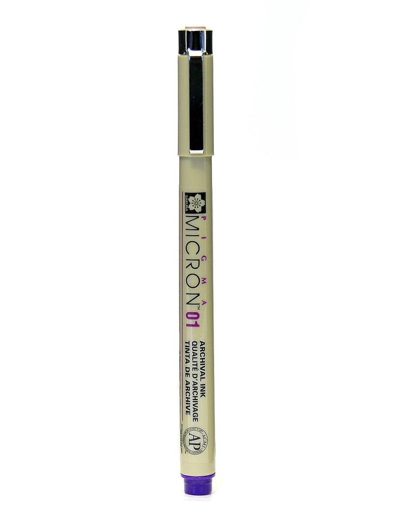 Sakura Pigma Micron purple 01 (0.25 mm) [Pack of 6]