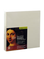 Ampersand The Artist Panel White Wood Canvas Panel, 5" x 5", 3/Pack (22035-PK3)