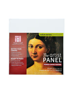 Ampersand The Artist Panel White Wood Canvas Panel, 8" x 8", 3/Pack (22044-PK3)