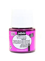 Pebeo Vitrea 160 Glass Paint Bengal Pink Gloss 45 Ml [Pack Of 3]