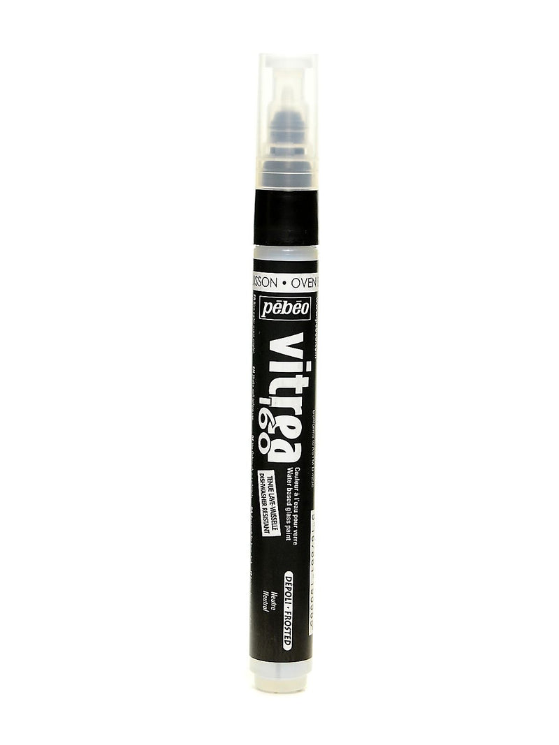 Pebeo Vitrea 160 Markers neutral frosted [Pack of 3]