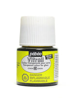 Pebeo Vitrail Paint Lemon 45 Ml [Pack Of 3]