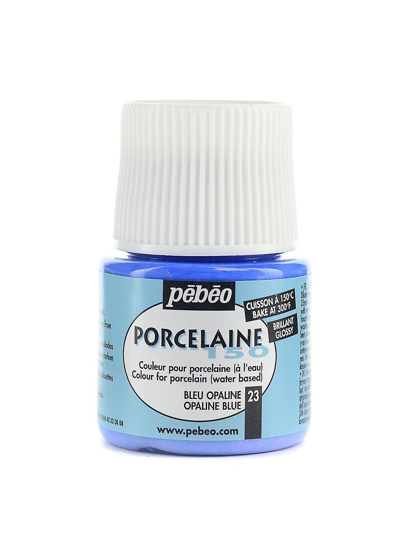 Pebeo Porcelaine 150 China Paint Opaline Blue 45 Ml [Pack Of 3]