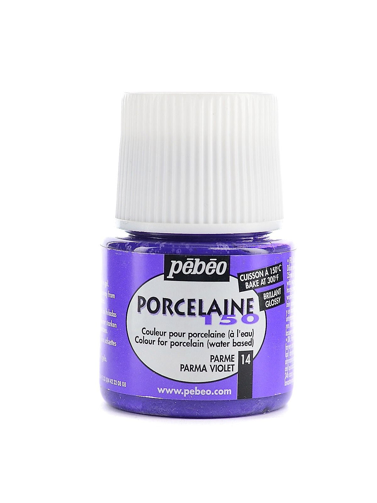 Pebeo Porcelaine 150 China Paint Parma Violet 45 Ml [Pack Of 3]