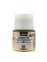 Pebeo Ceramic Air Dry China Paint Antique White 45 Ml [Pack Of 3]