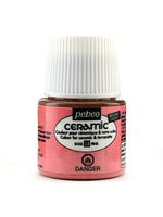 Pebeo Ceramic Air Dry China Paint Pink 45 Ml [Pack Of 3]