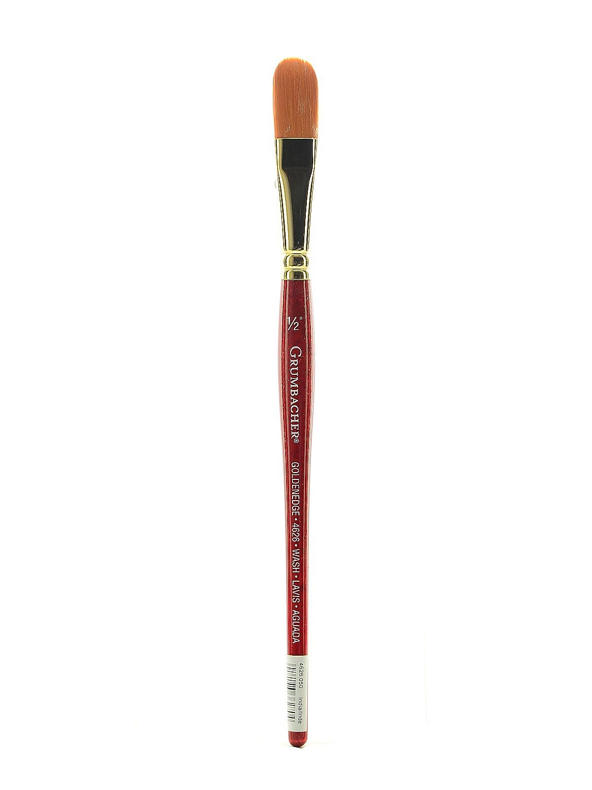 Grumbacher Goldenedge Watercolor Brushes 1/2 In. Oval Wash