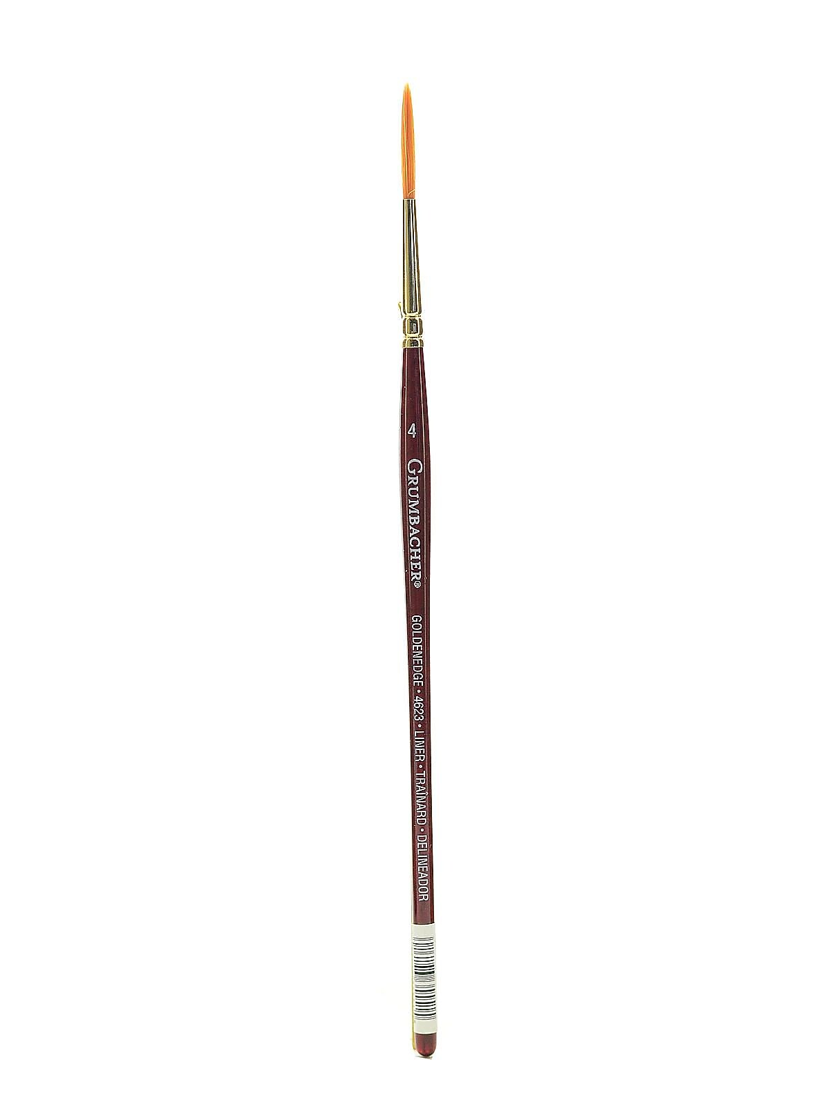 Grumbacher Goldenedge Watercolor Brushes, 4-Liner (91450)