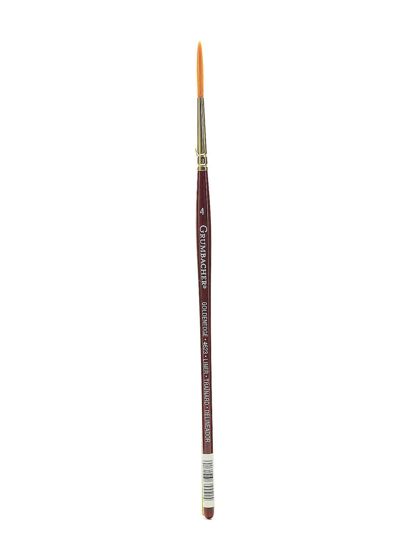 Grumbacher Goldenedge Watercolor Brushes, 4-Liner (91450)