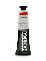 Golden Open Acrylic Colors, Pyrrole Red, 2Oz Tube (93615)