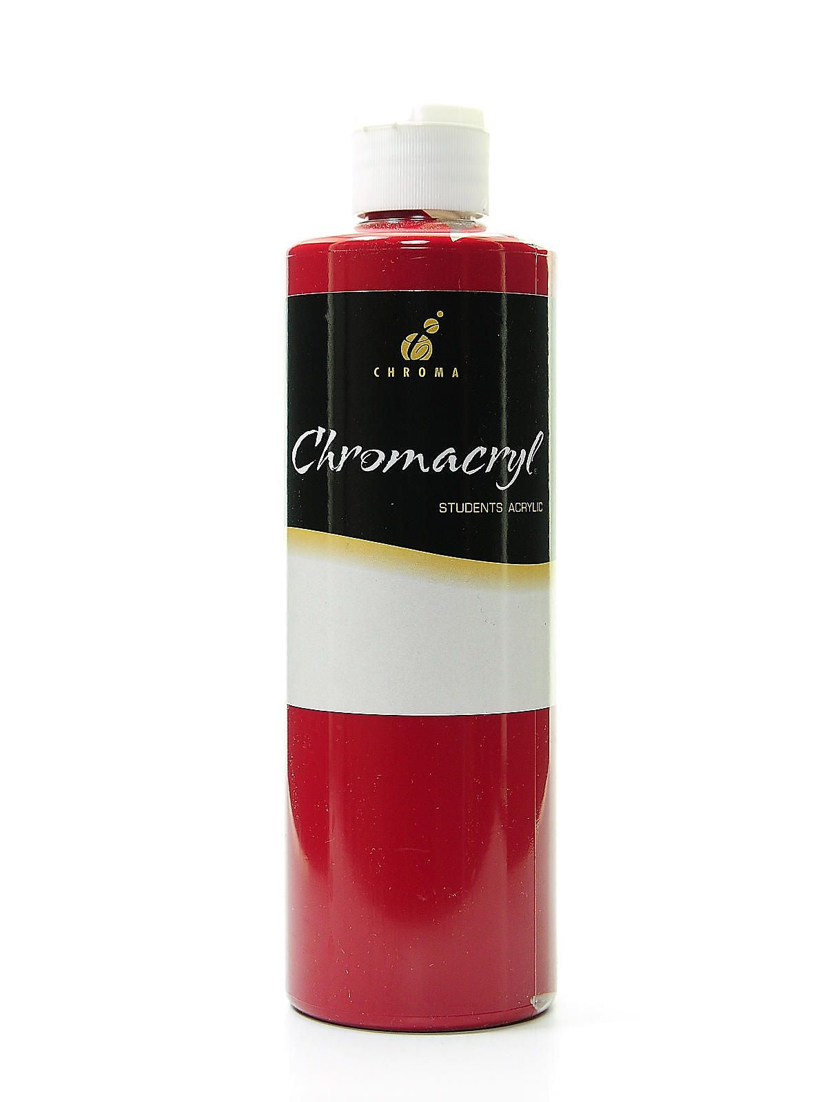 Chroma Inc. Chromacryl Students' Acrylic Paints Cool Red 500 Ml Pack Of 2 (41261-Pk2)