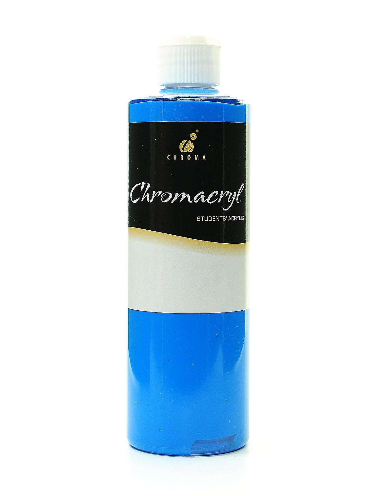 Chroma Inc. Chromacryl Students' Acrylic Paints, Cobalt Blue, 500Ml, 2/Pack (77235-Pk2)