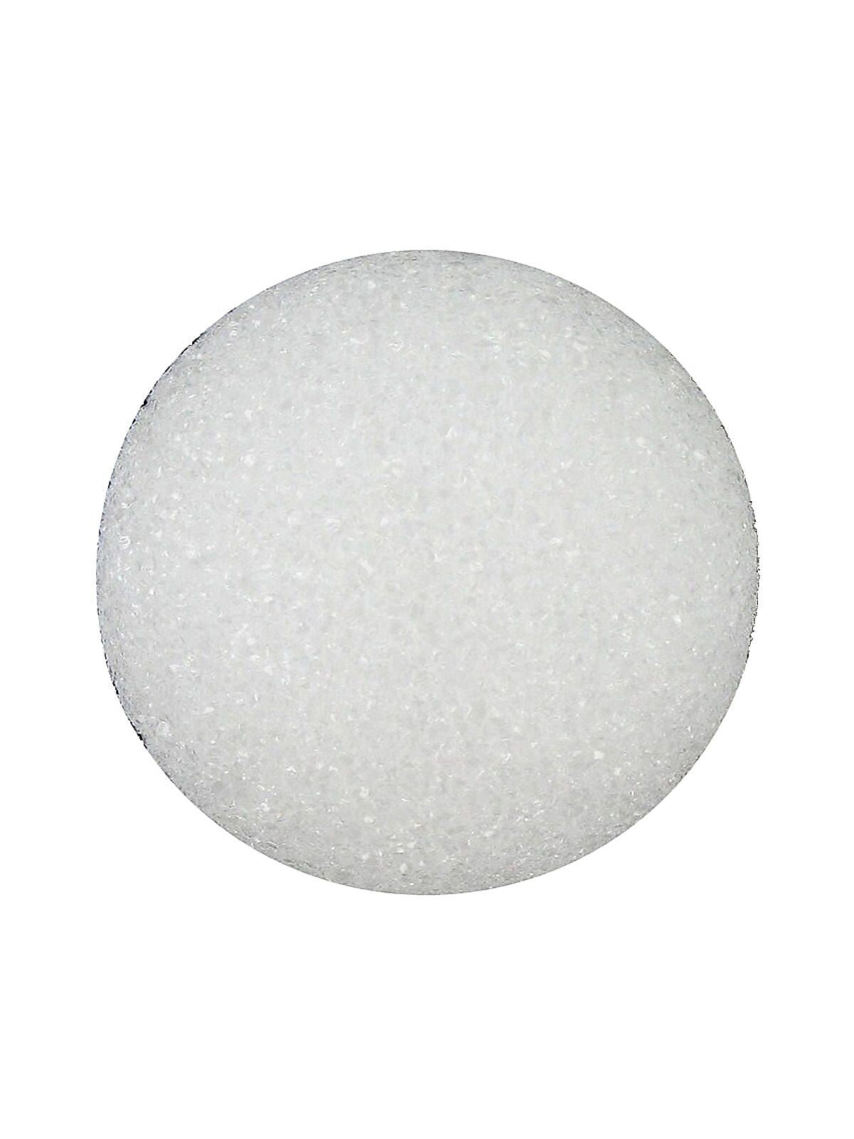 Floracraft Foam Snowballs 4 In. Pack Of 2 [Pack Of 3]
