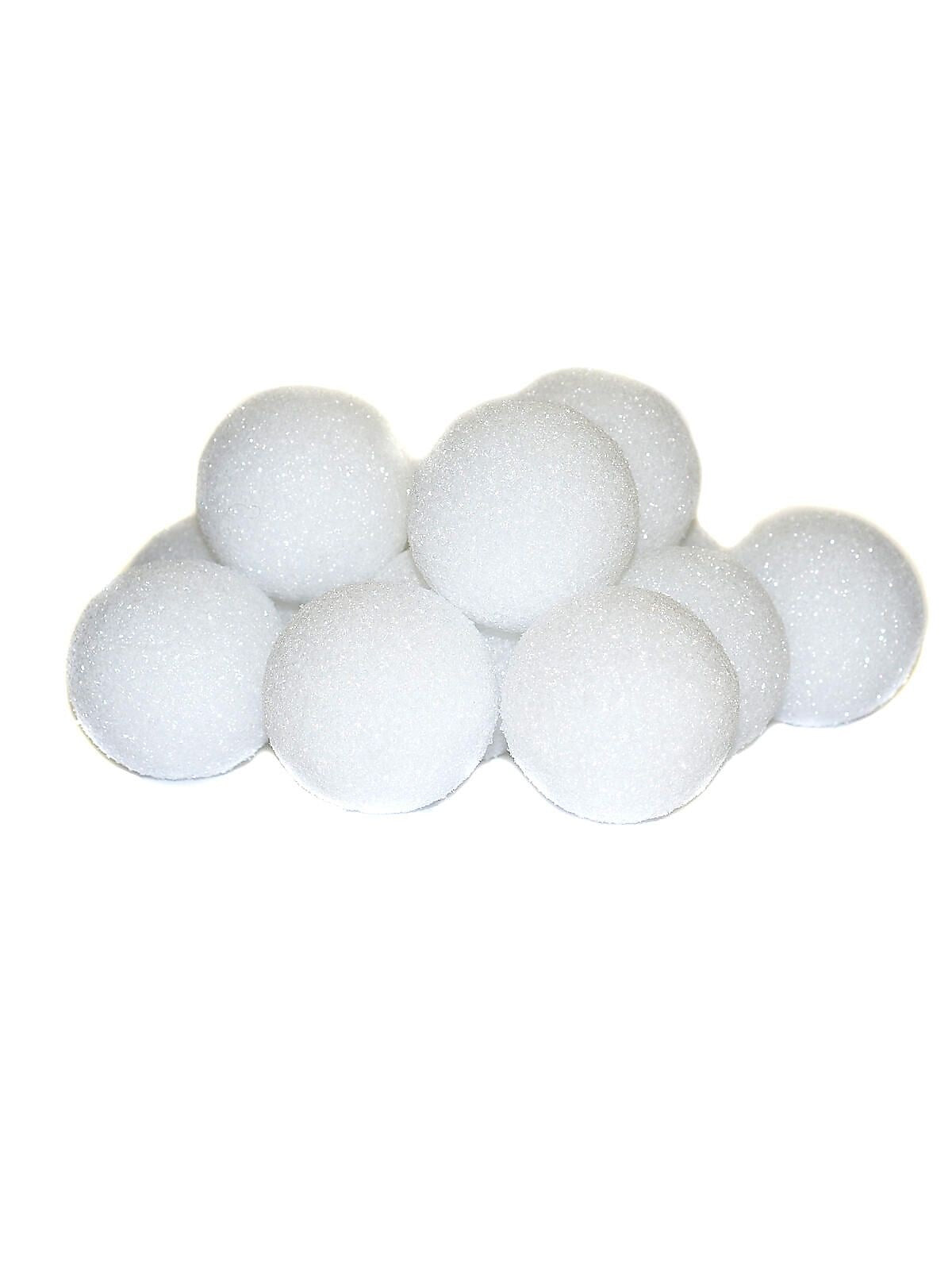 Floracraft Foam Snowballs, 2", 3/Pack (68841-Pk3)