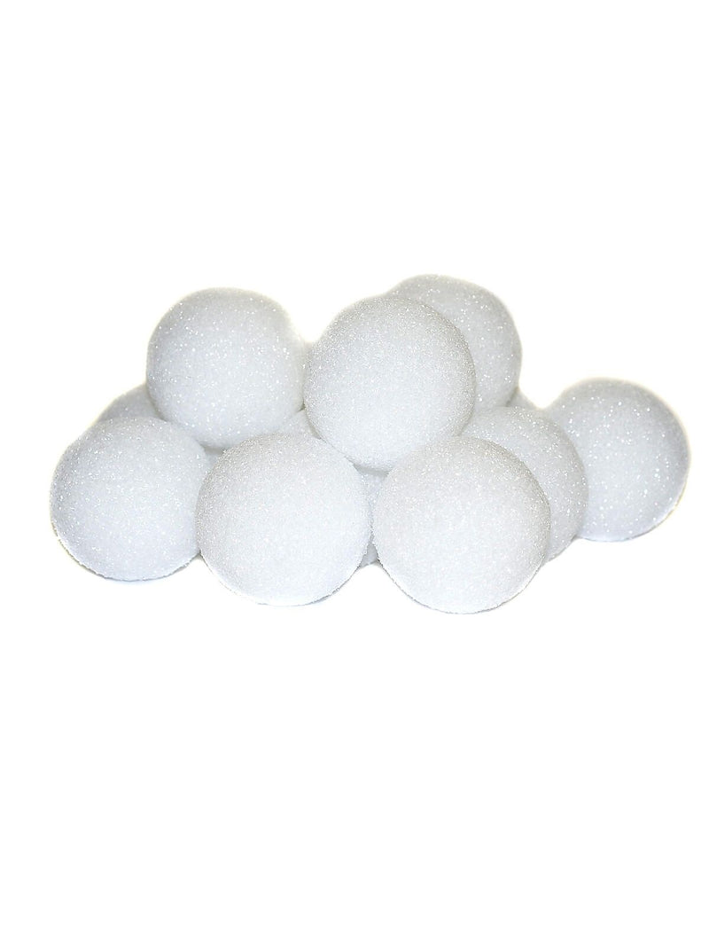 Floracraft Foam Snowballs, 2", 3/Pack (68841-Pk3)
