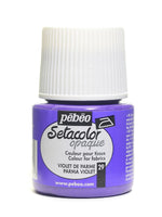 Pebeo Setacolor Opaque Fabric Paint Parma Violet 45 Ml [Pack Of 3]