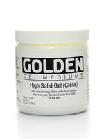 Golden Gel Mediums high solid gloss 8 oz.
