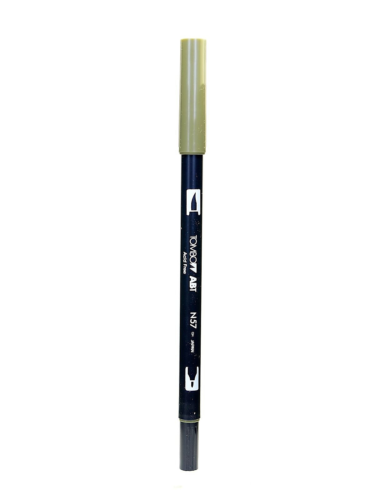 Tombow Dual End Brush Pen Warm Gray 5 [Pack Of 12]