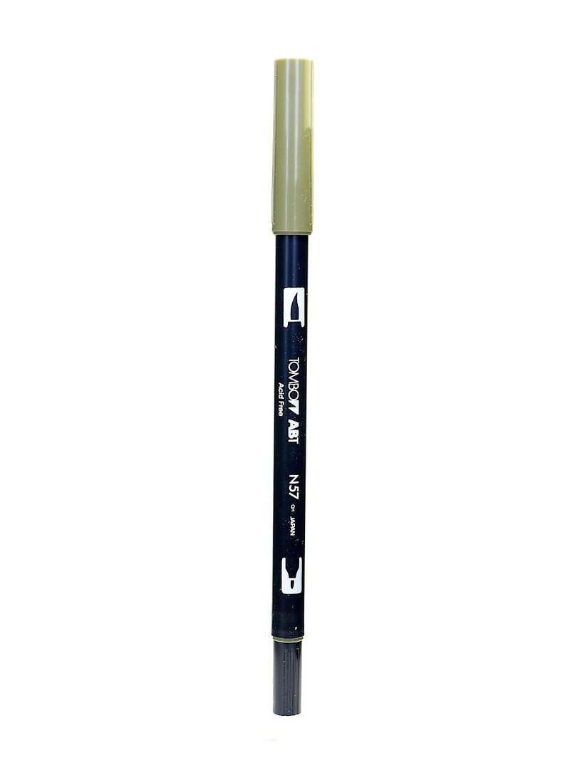 Tombow Dual End Brush Pen Warm Gray 5 [Pack Of 12]