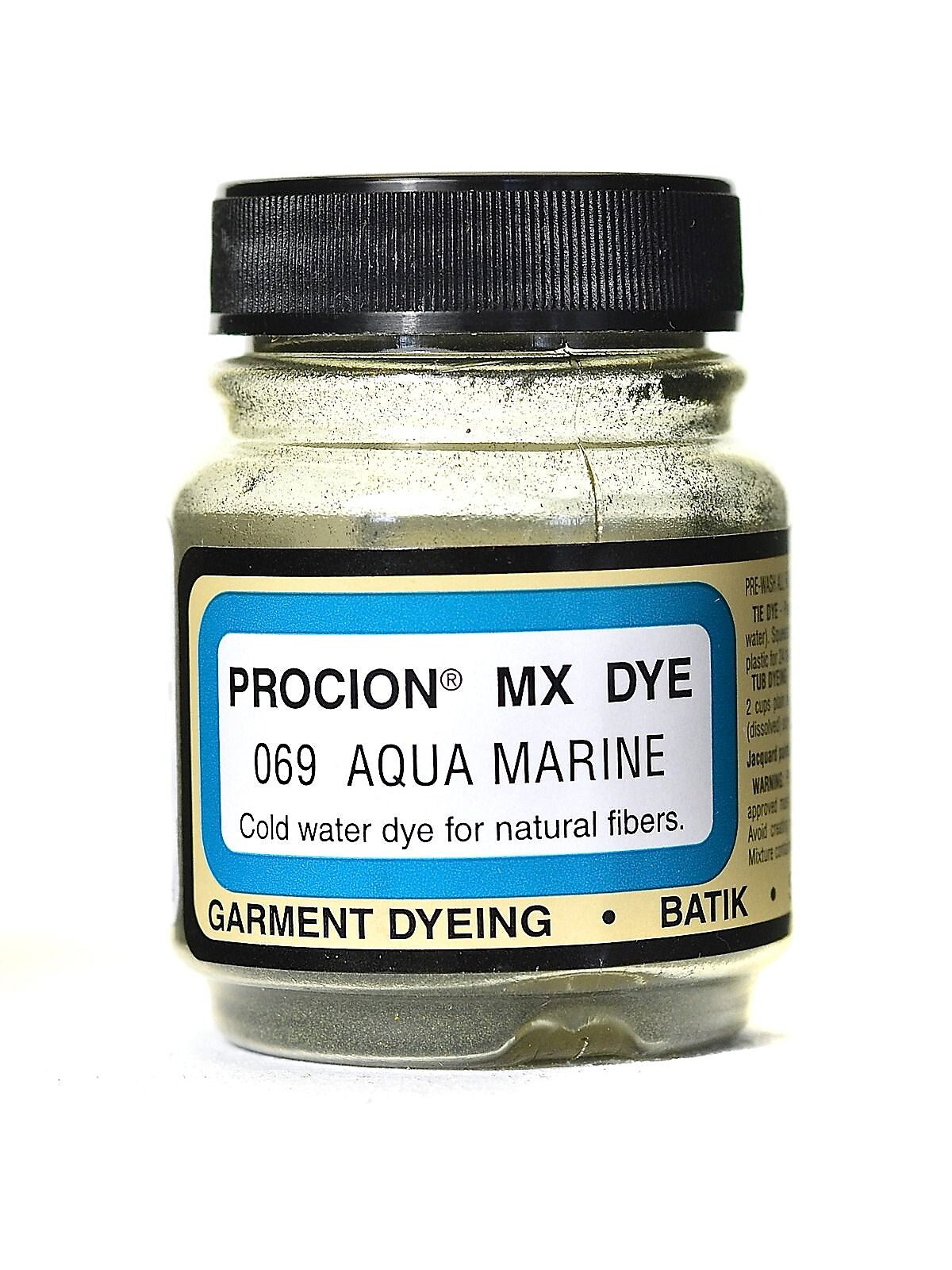Jacquard Procion Mx Fiber Reactive Dye Aquamarine 069 2/3 Oz. [Pack Of 3]