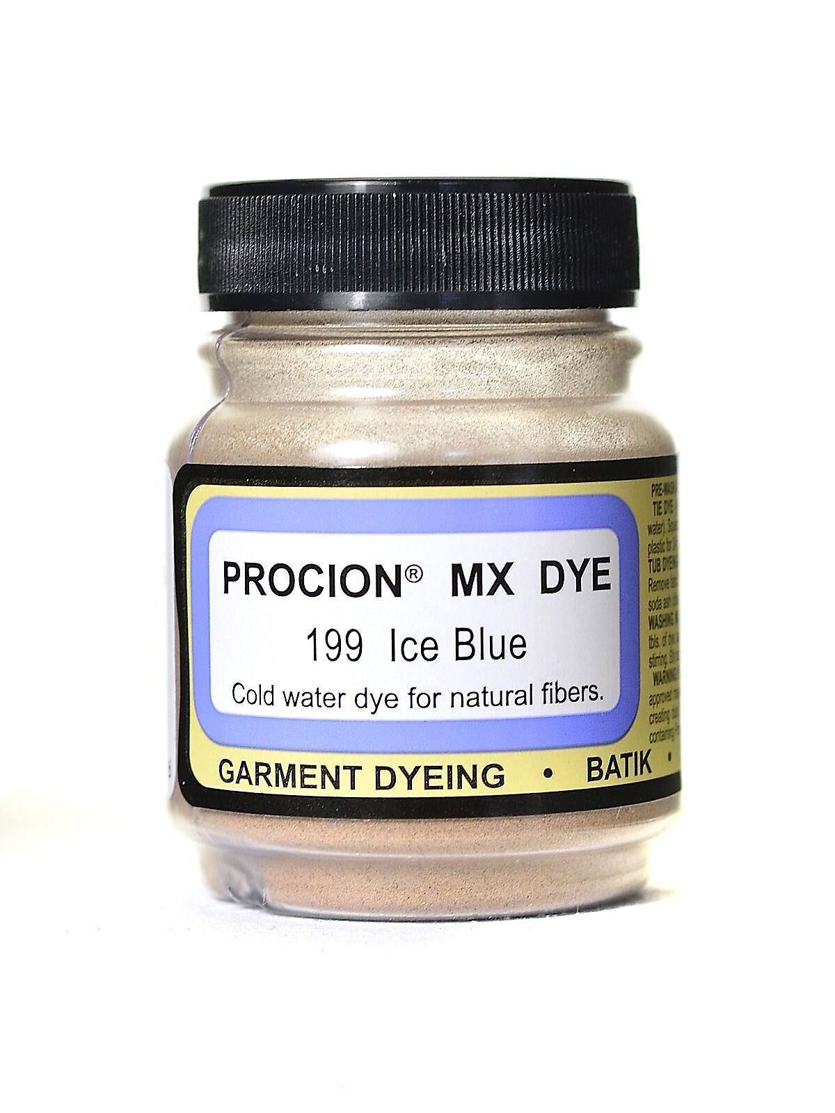 Jacquard Procion Mx Fiber Reactive Dye, Ice Blue 199, 2/3Oz, 3/Pack (15634-Pk3)