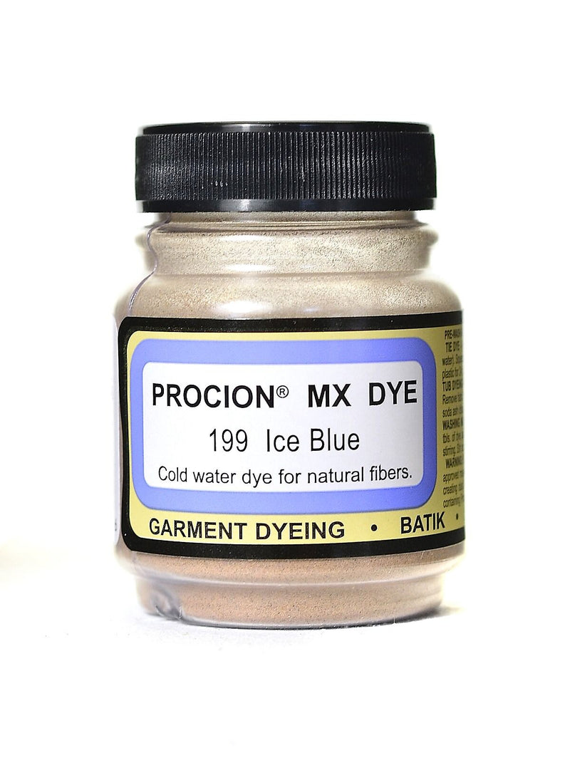 Jacquard Procion Mx Fiber Reactive Dye, Ice Blue 199, 2/3Oz, 3/Pack (15634-Pk3)