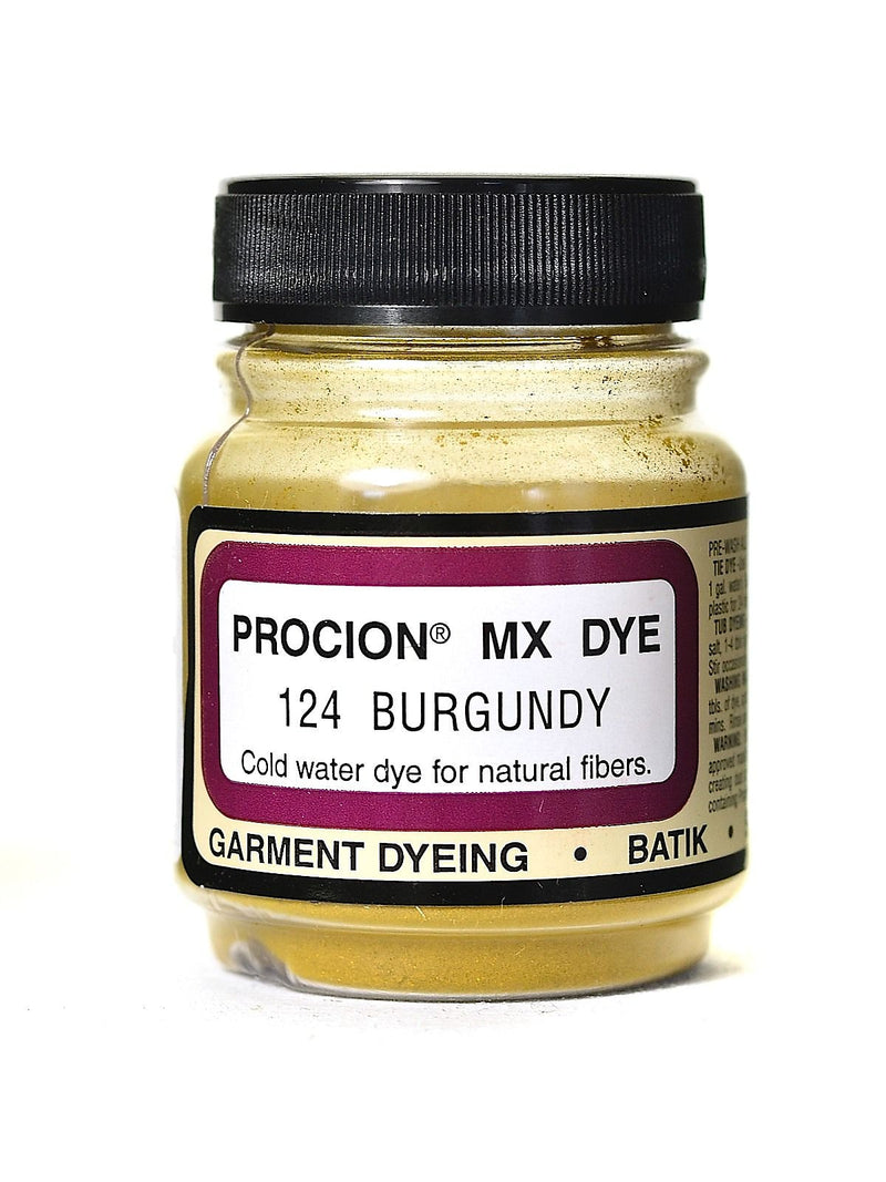 Jacquard Procion Mx Fiber Reactive Dye Burgundy 124 2/3 Oz. [Pack Of 3]