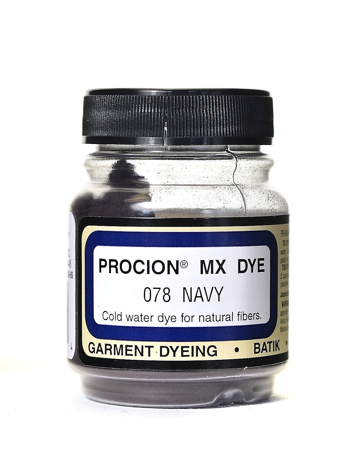 Jacquard Procion Mx Fiber Reactive Dye Navy 078 2/3 Oz. [Pack Of 3]