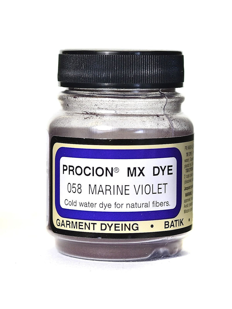 Jacquard Procion Mx Fiber Reactive Dye Marine Violet 058 2/3 Oz. [Pack Of 3]