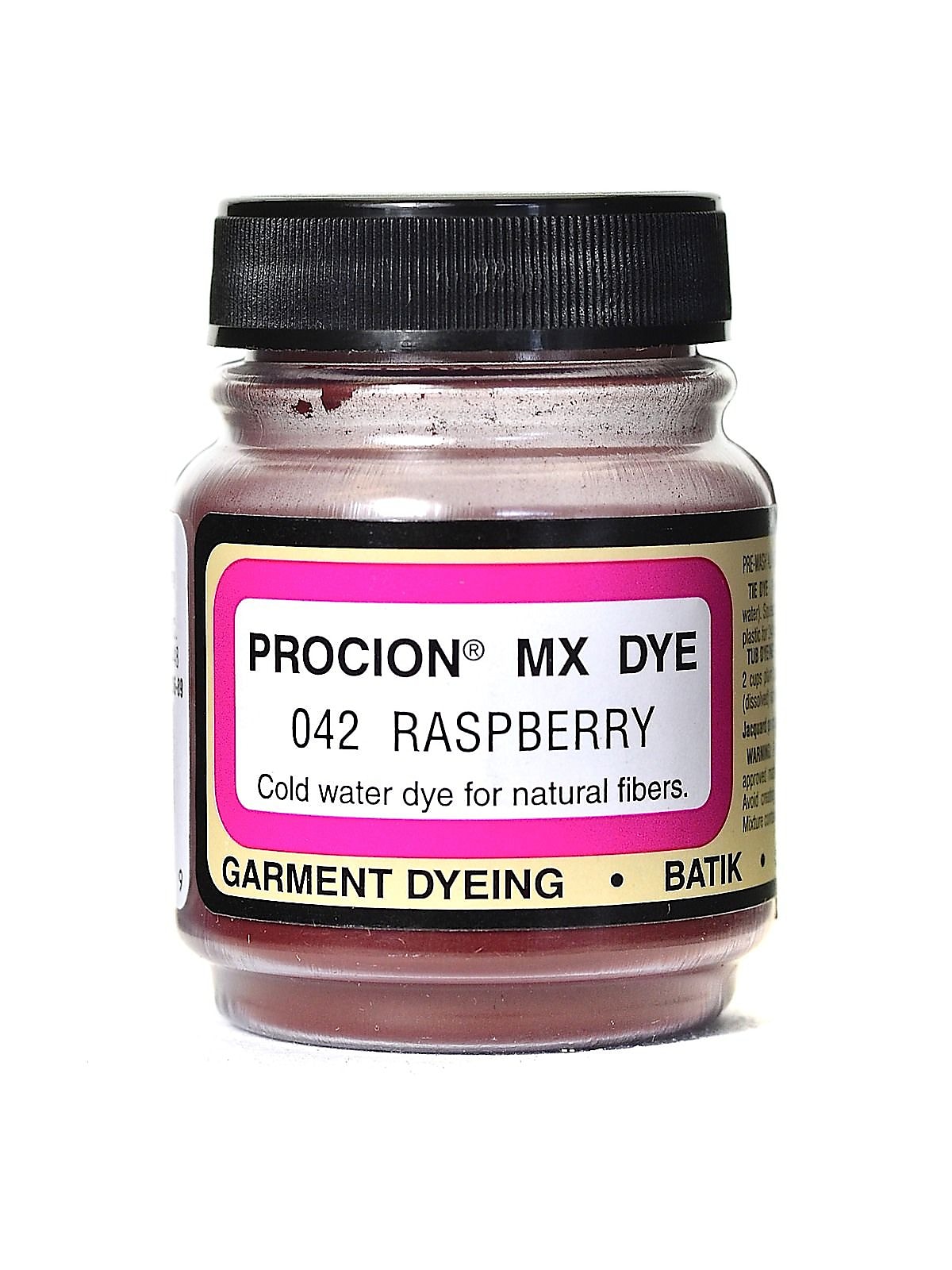 Jacquard Procion Mx Fiber Reactive Dye Raspberry 042 2/3 Oz. [Pack Of 3]