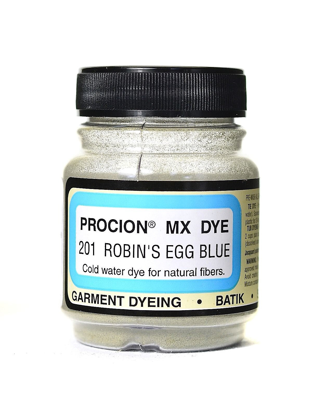 Jacquard Procion Mx Fiber Reactive Dye Robin's Egg Blue 201 2/3 Oz. [Pack Of 3]