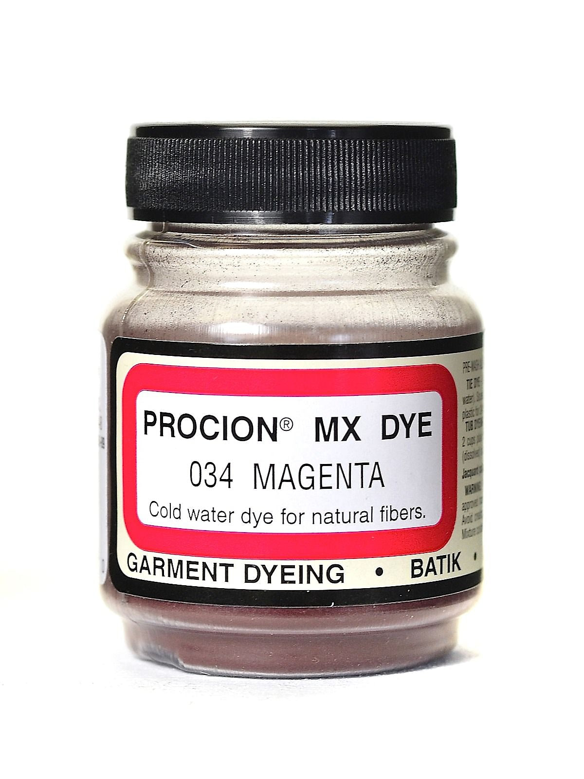 Jacquard Procion Mx Fiber Reactive Dye Magenta 034 2/3 Oz. [Pack Of 3]