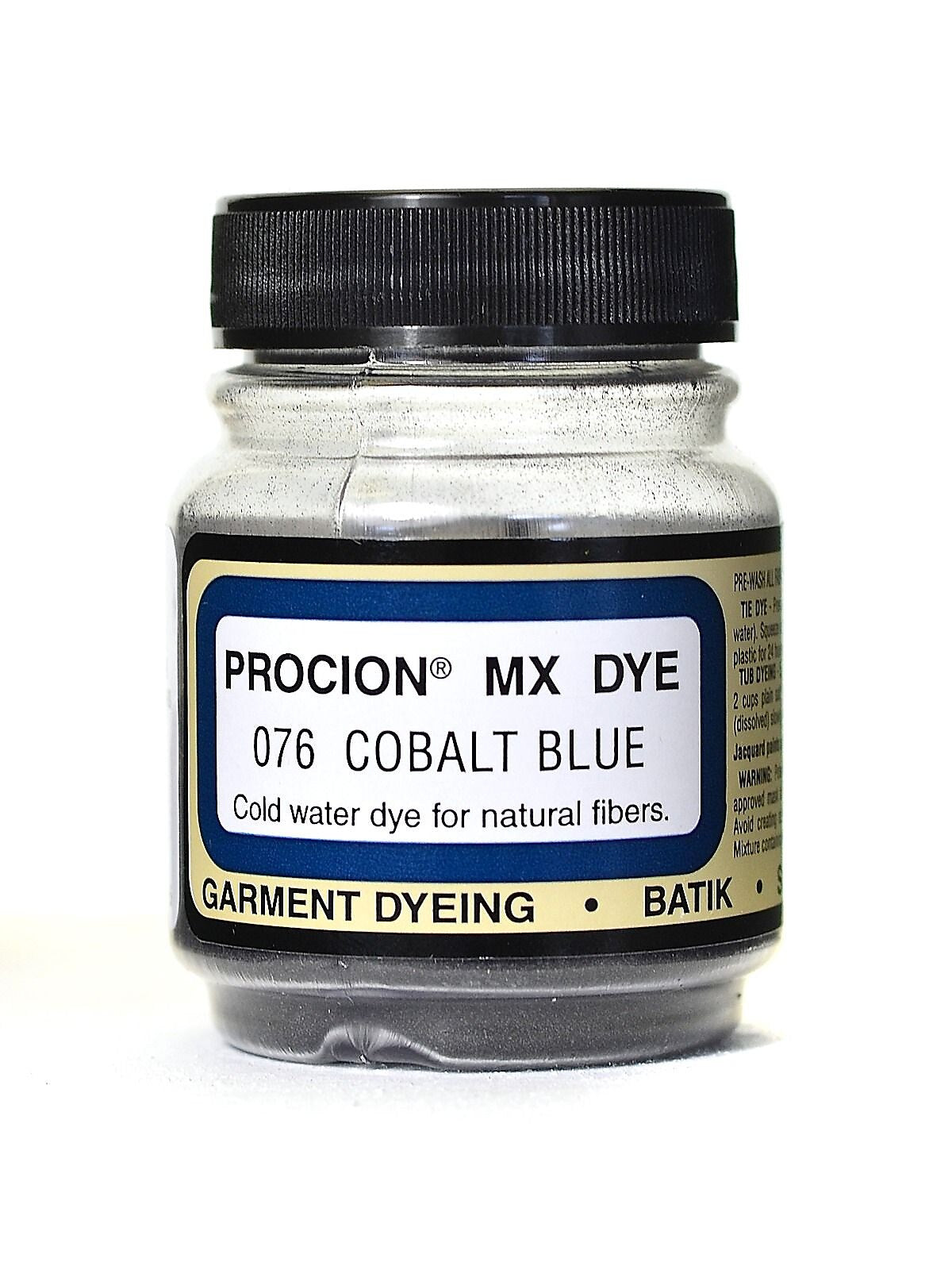 Jacquard Procion Mx Fiber Reactive Dye Cobalt Blue 076 2/3 Oz. [Pack Of 3]