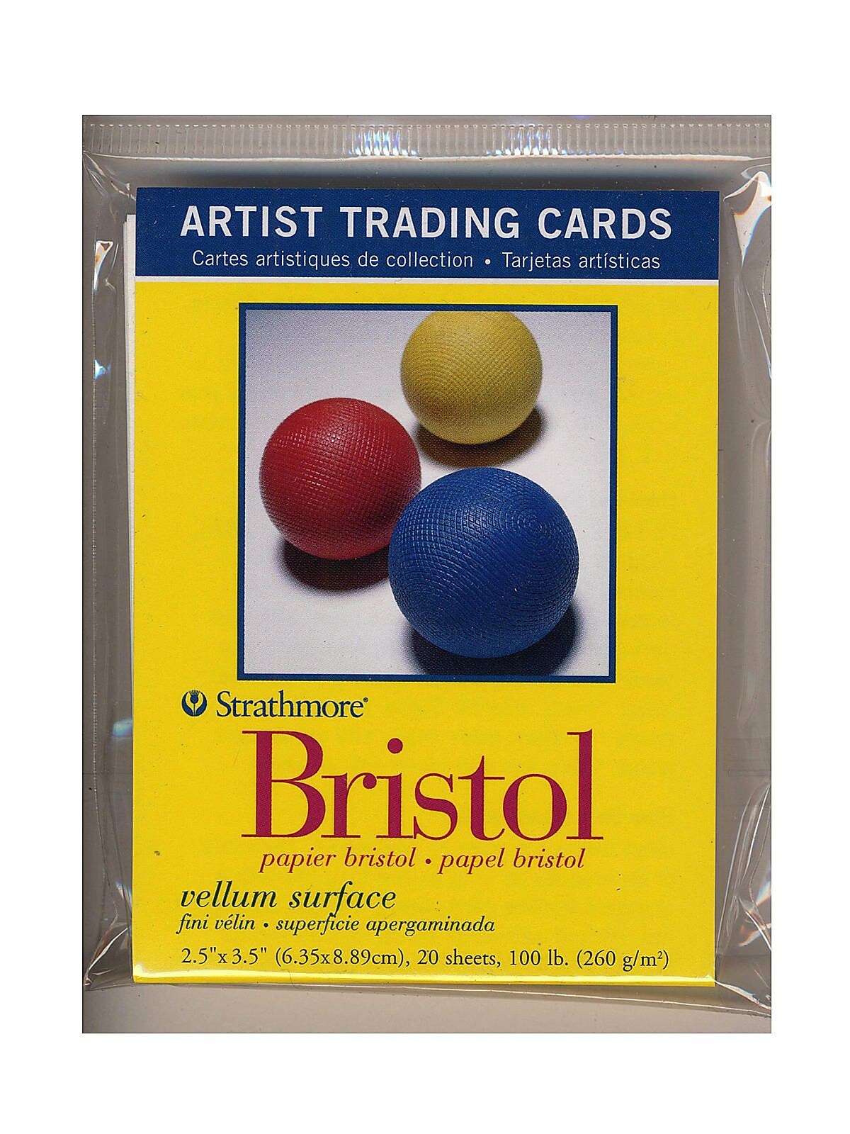 Strathmore Artist Trading Cards 300 Series Bristol Vellum Pack Of 20 [Pack Of 6]