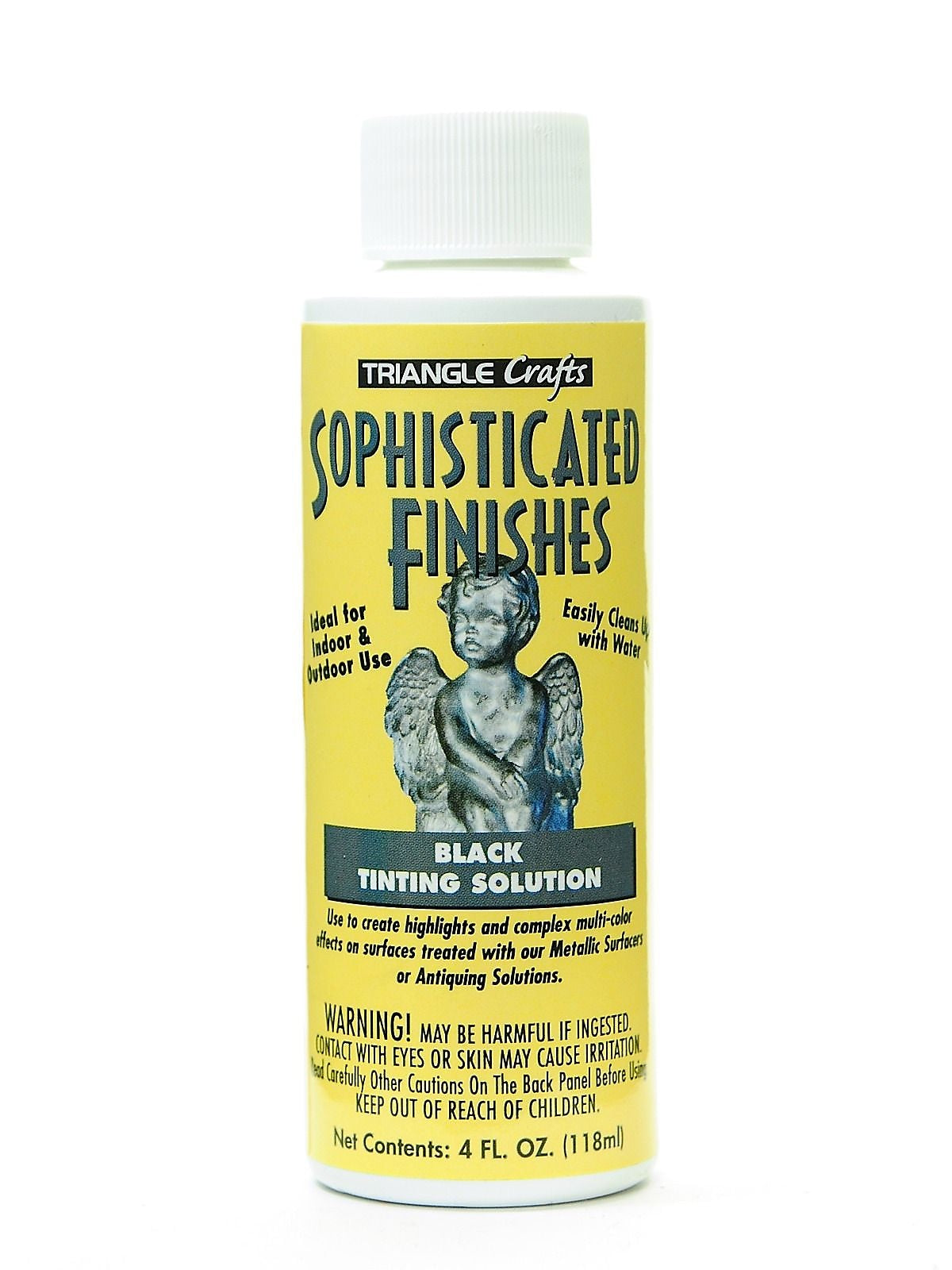 Triangle Coatings Sophisticated Finishes Antiquing Solutions Black Tint 4 Oz. [Pack Of 2]