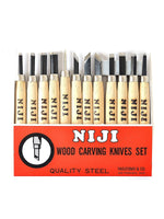 Yasutomo 47534 Niji Woodcarving Set