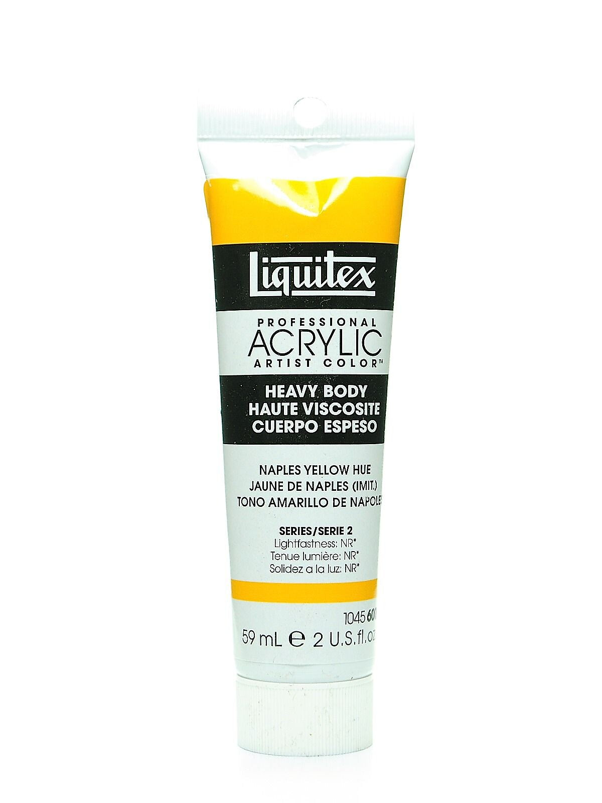 Liquitex Heavy Body Professional Artist Naples Yellow Hue Acrylic Colors Naples, 2oz, 2/Pk