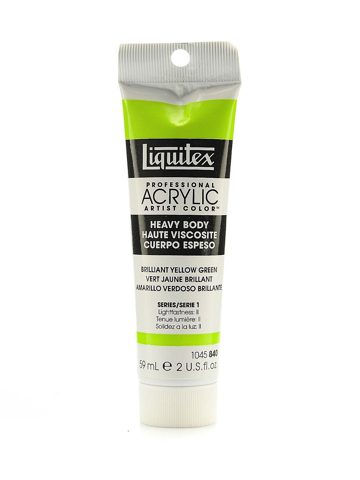Liquitex Heavy Body Professional Artist Brilliant Yellow Green Acrylic Colors, 2Oz, 3Pk (12631-Pk3)